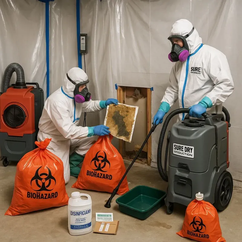 Contaminated Water Handling Protocols process in Terrebonne Parish, LA